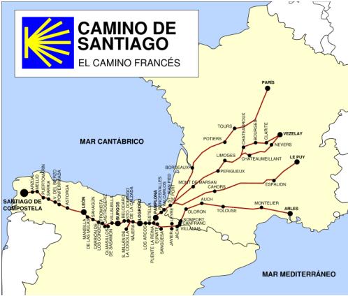 Spanyolországi Szent-Jakab út: El Camino